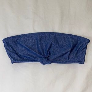 la hearts bandeau bikini top